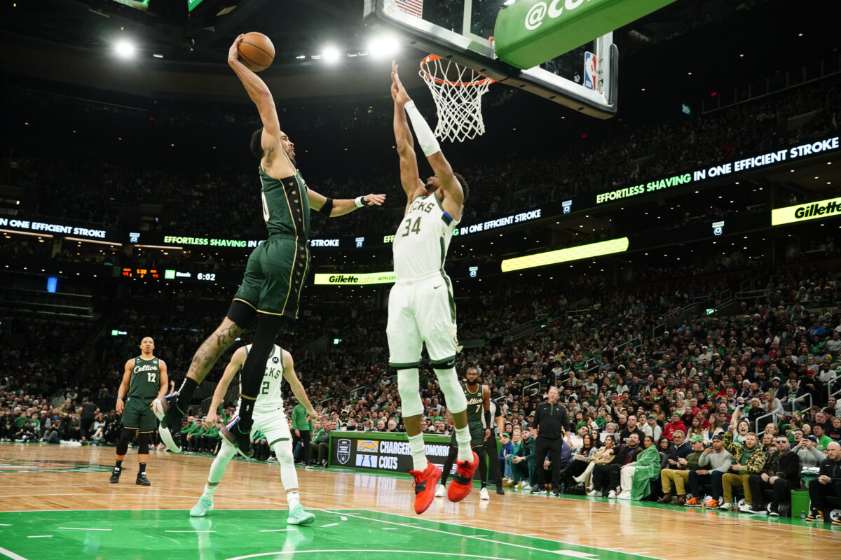 NBA’s top 100 dunks of 2022 highlight video features the Boston Celtics