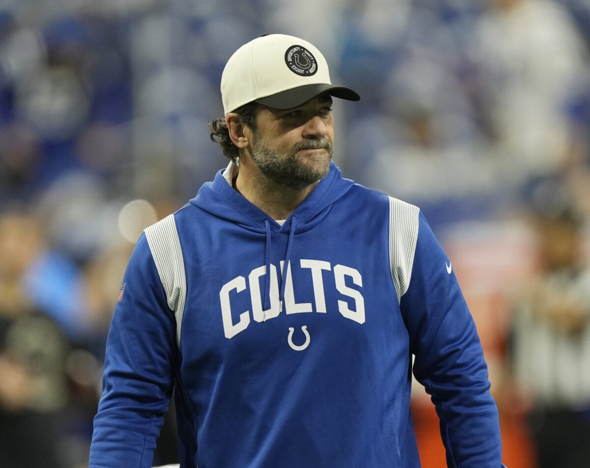 Colts complete head coach interview with Jeff Saturday
