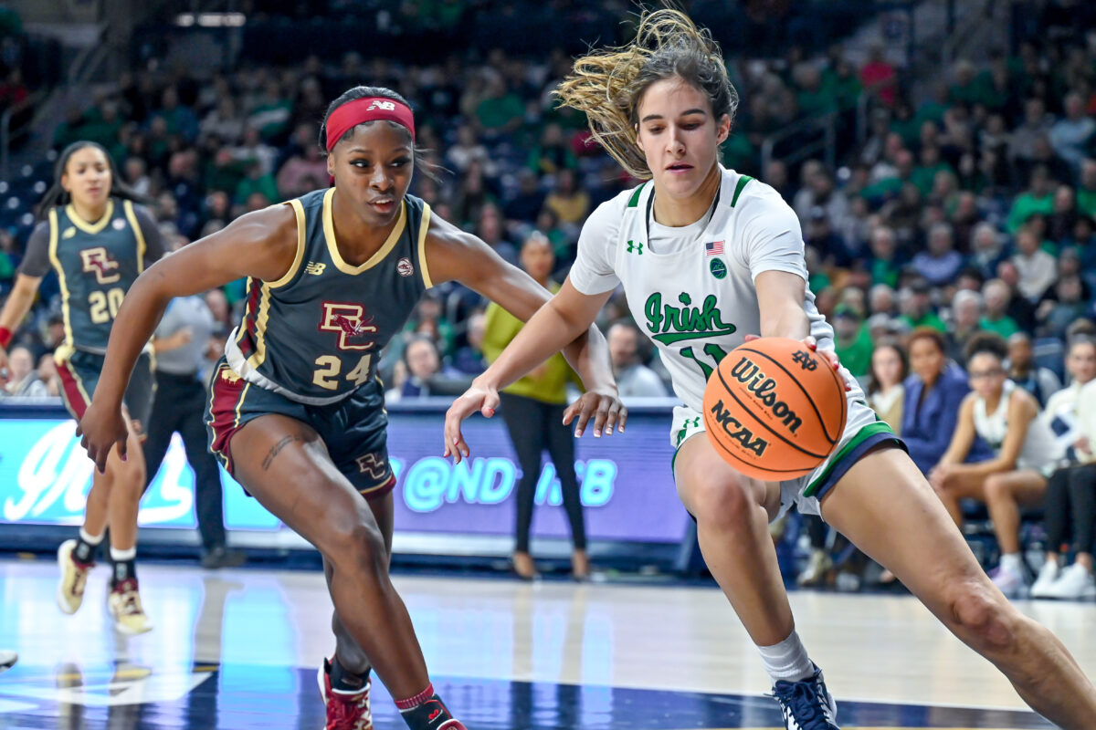 Notre Dame crushes Boston College in New Year’s Day matinee