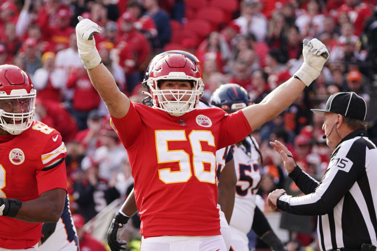 Chiefs DE George Karlaftis named to PFWA’s All-Rookie Team