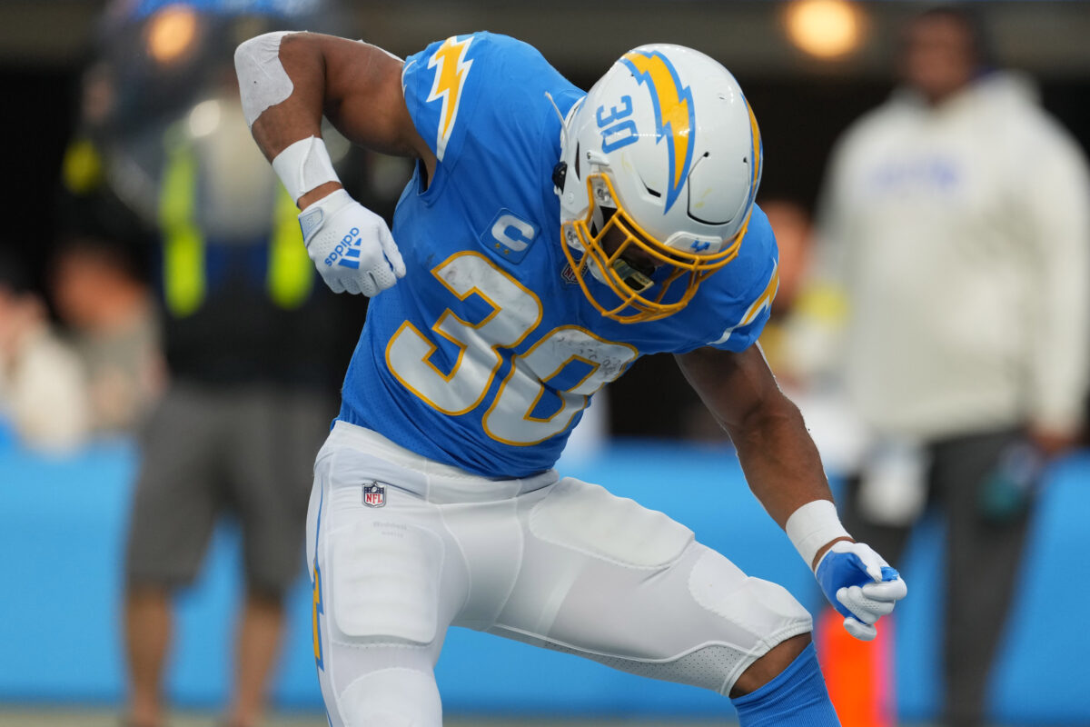 Chargers RB Austin Ekeler achieves outstanding feat