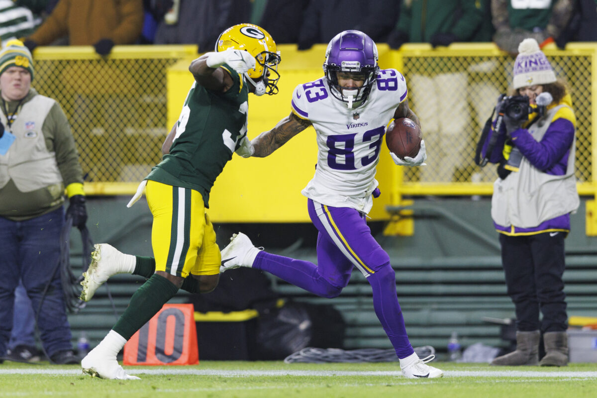 Jalen Nailor’s touchdown a bright spot in Week 17 loss vs. Packers