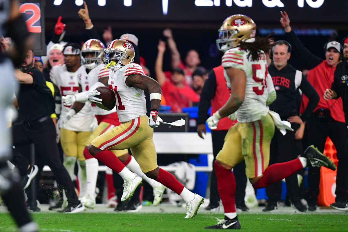 WATCH: 49ers close out Raiders in OT thanks to big defensive stop