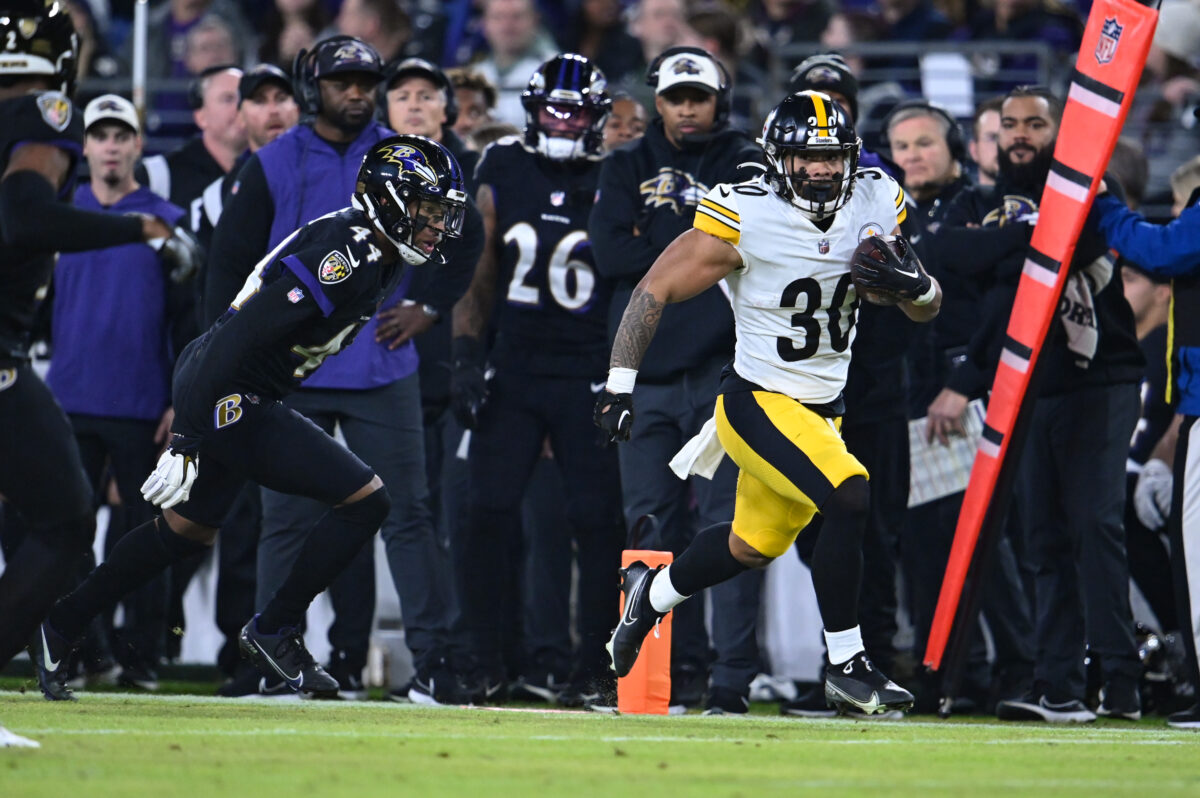 4 numbers of note from Steelers snap counts vs the Ravens