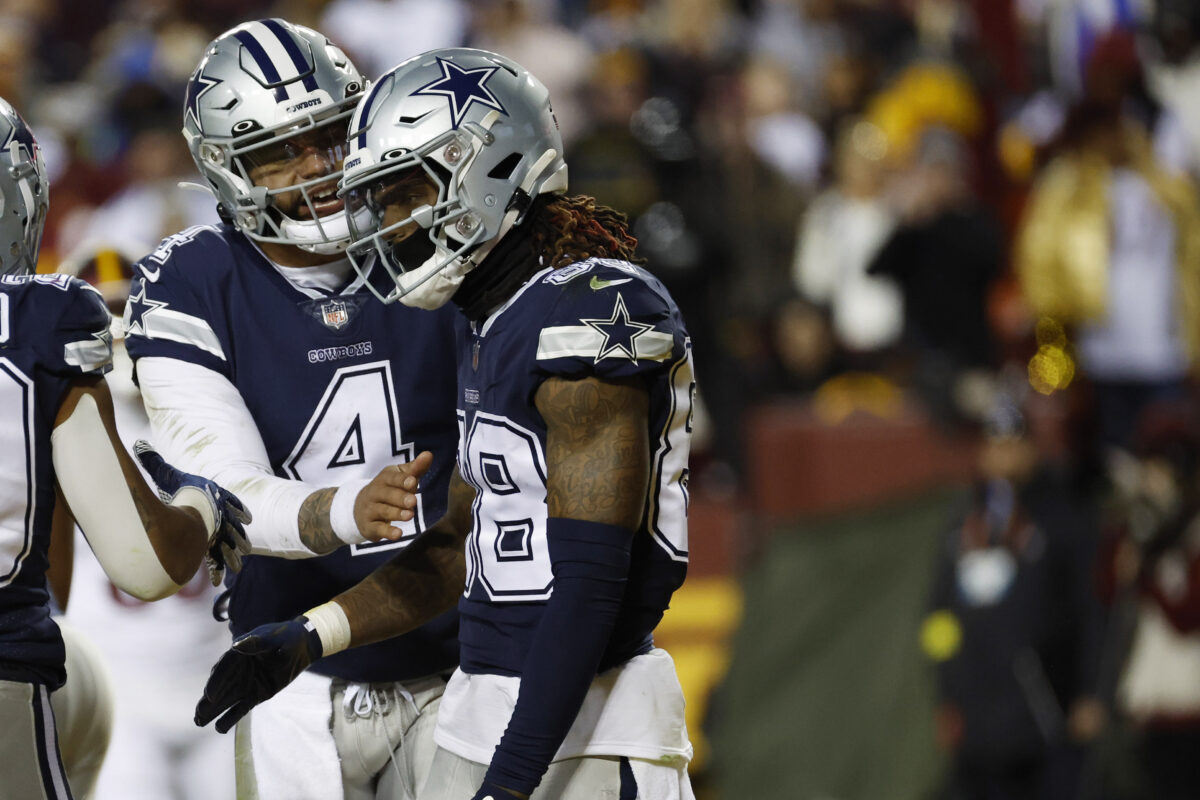 WATCH: Prescott 5th TD of game comes on Cowboys 4th-down gamble