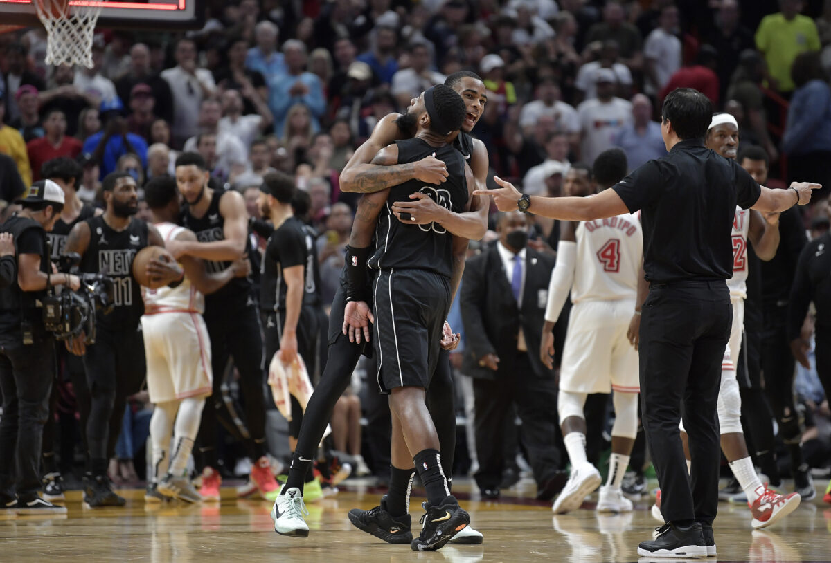 NBA Twitter reacts to the Nets’ 102-101 win over the Miami Heat