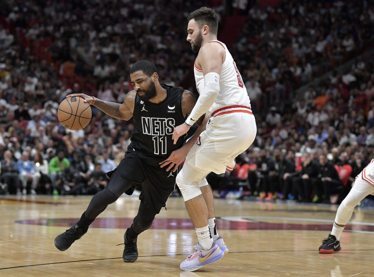 Nets’ Kyrie Irving says ‘staying poised’ was the reason for win over the Heat