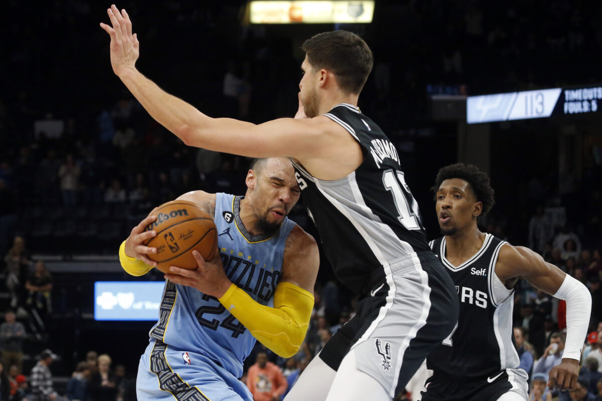 San Antonio Spurs at Memphis Grizzlies odds, picks and predictions