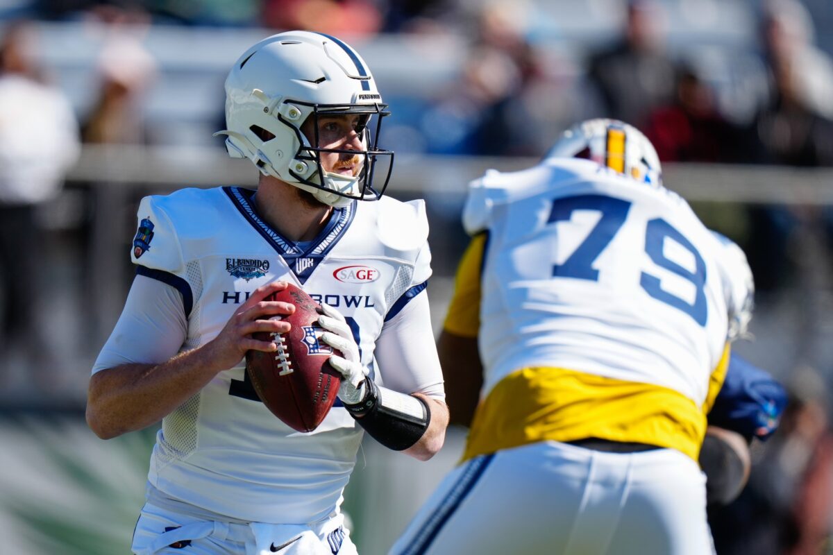 Sean Clifford praised by Jeff Fisher after NFLPA Collegiate Bowl