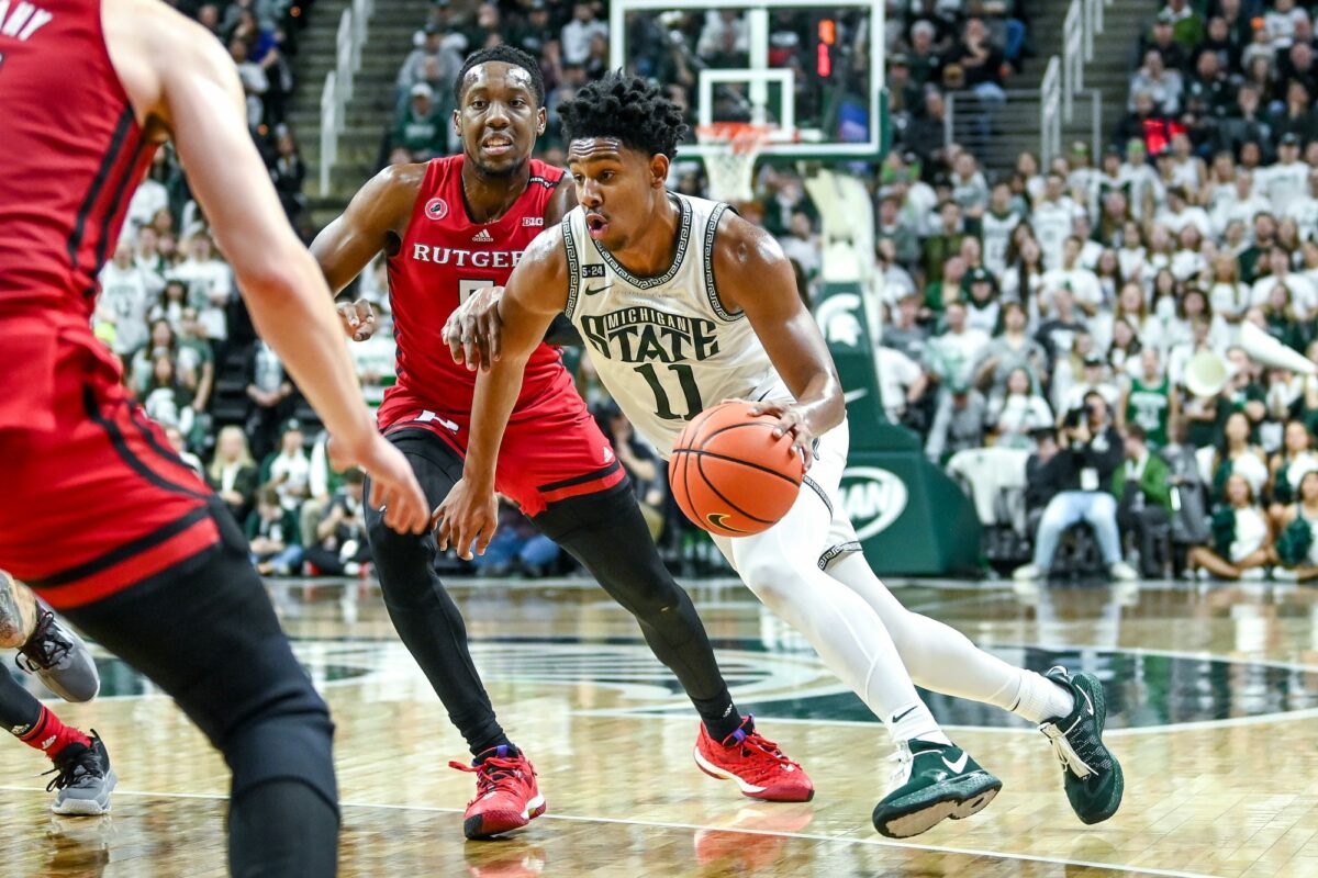 WATCH: Highlights from MSU basketball’s victory over Rutgers on Thursday