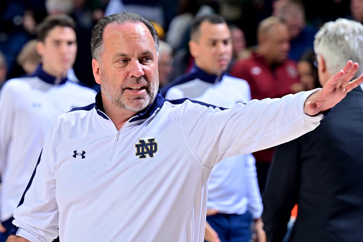 Mike Brey gives insight to recruiting new players, retaining signees