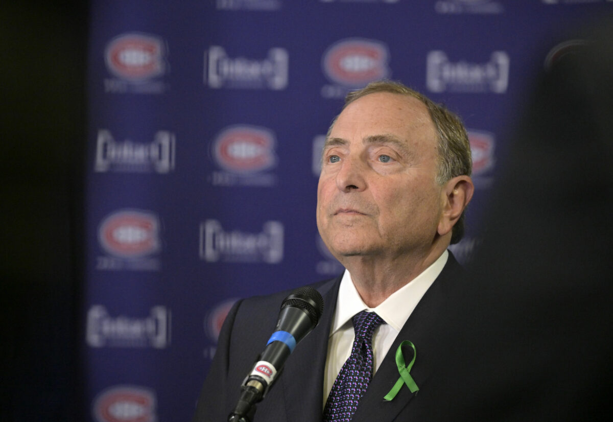 Gary Bettman doesn’t believe NHL teams tank for better lottery odds even though they absolutely do