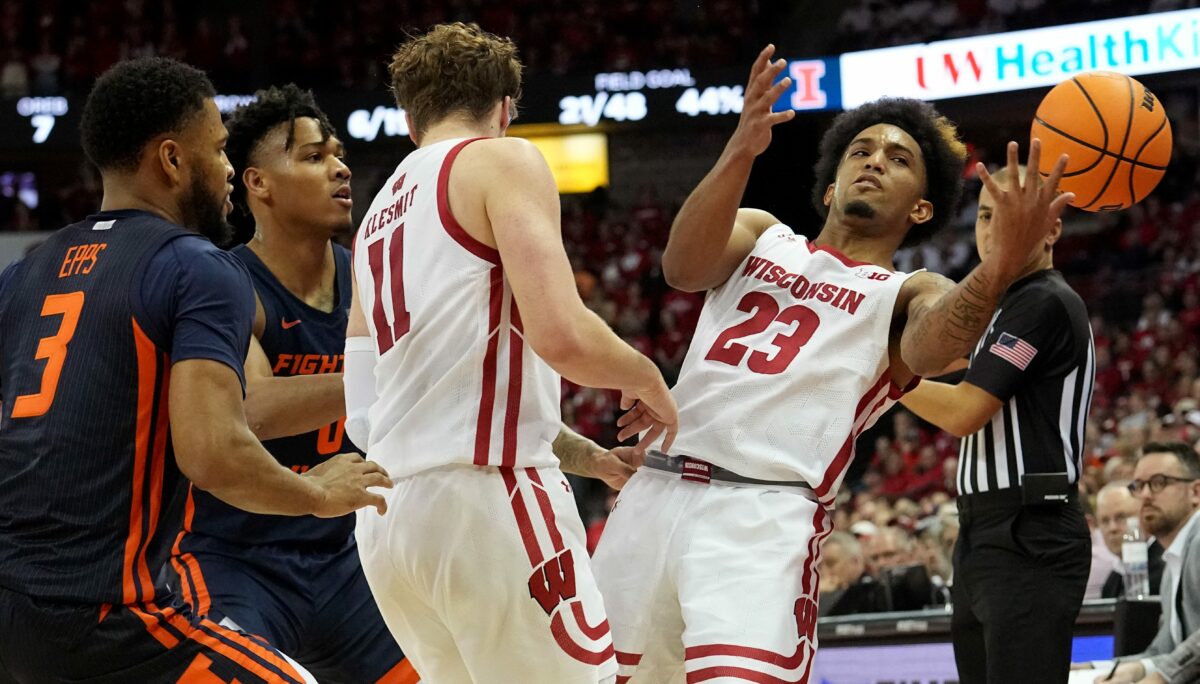 PHOTOS: Wisconsin drops its third-straight in 61-51 loss against Illinois