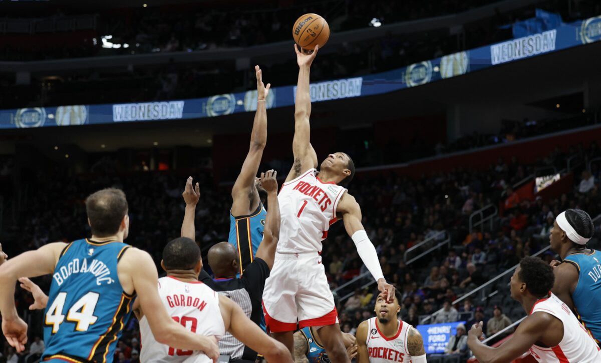 Rockets rookie Jabari Smith Jr. is his toughest critic during shooting slump