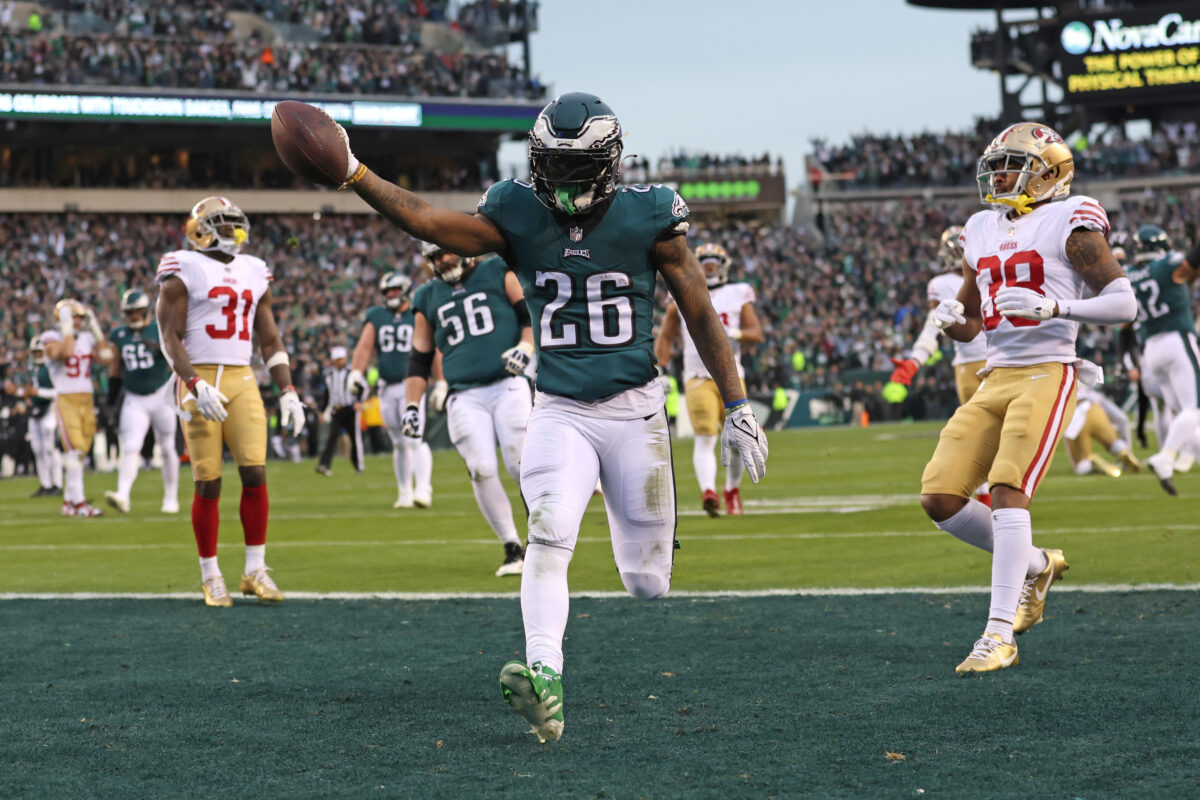 Eagles blow 49ers out to earn a spot in Super Bowl LVII