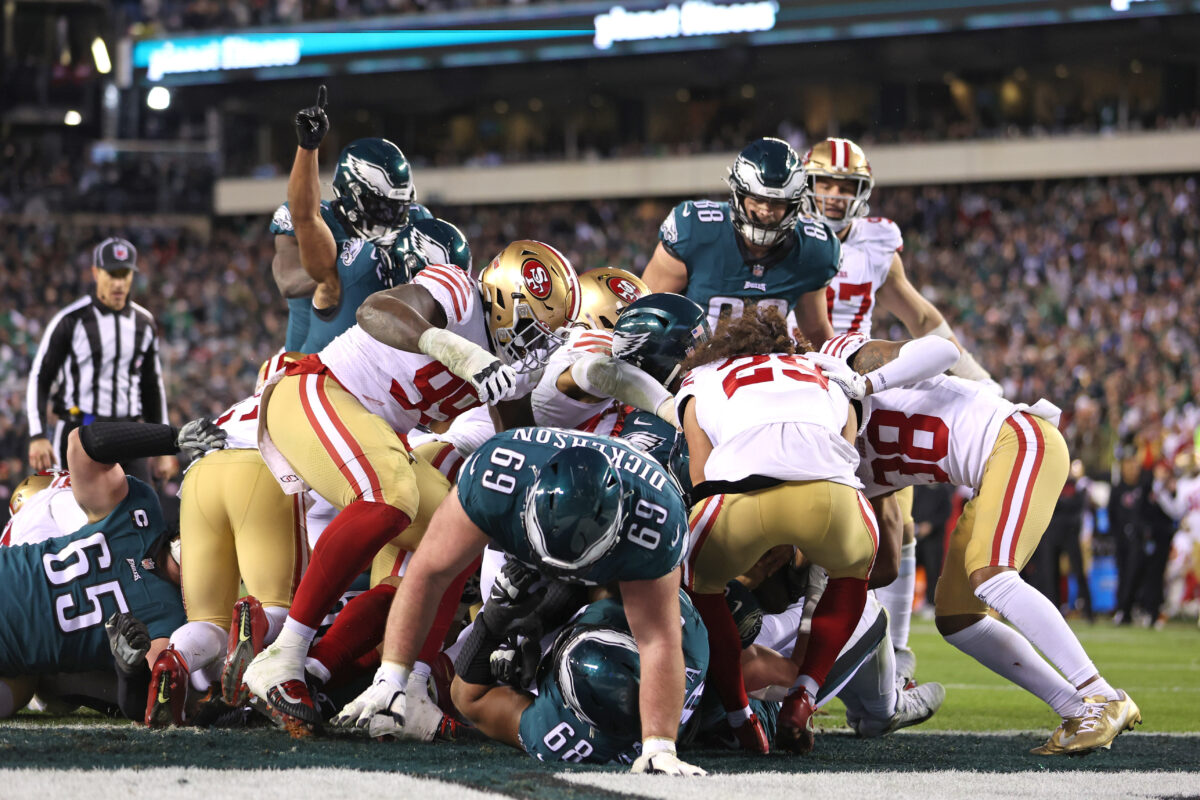WATCH: Highlights from 49ers vs. Eagles NFC Championship Game