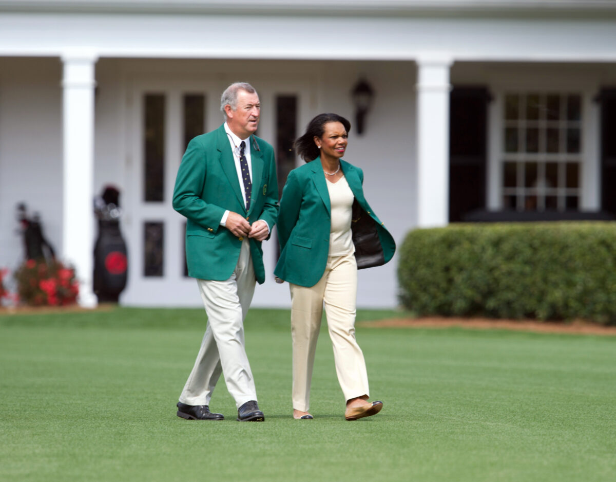 LIV Golf attorneys’ request for communications from Condoleezza Rice, others at Augusta National as part of antitrust suit is denied