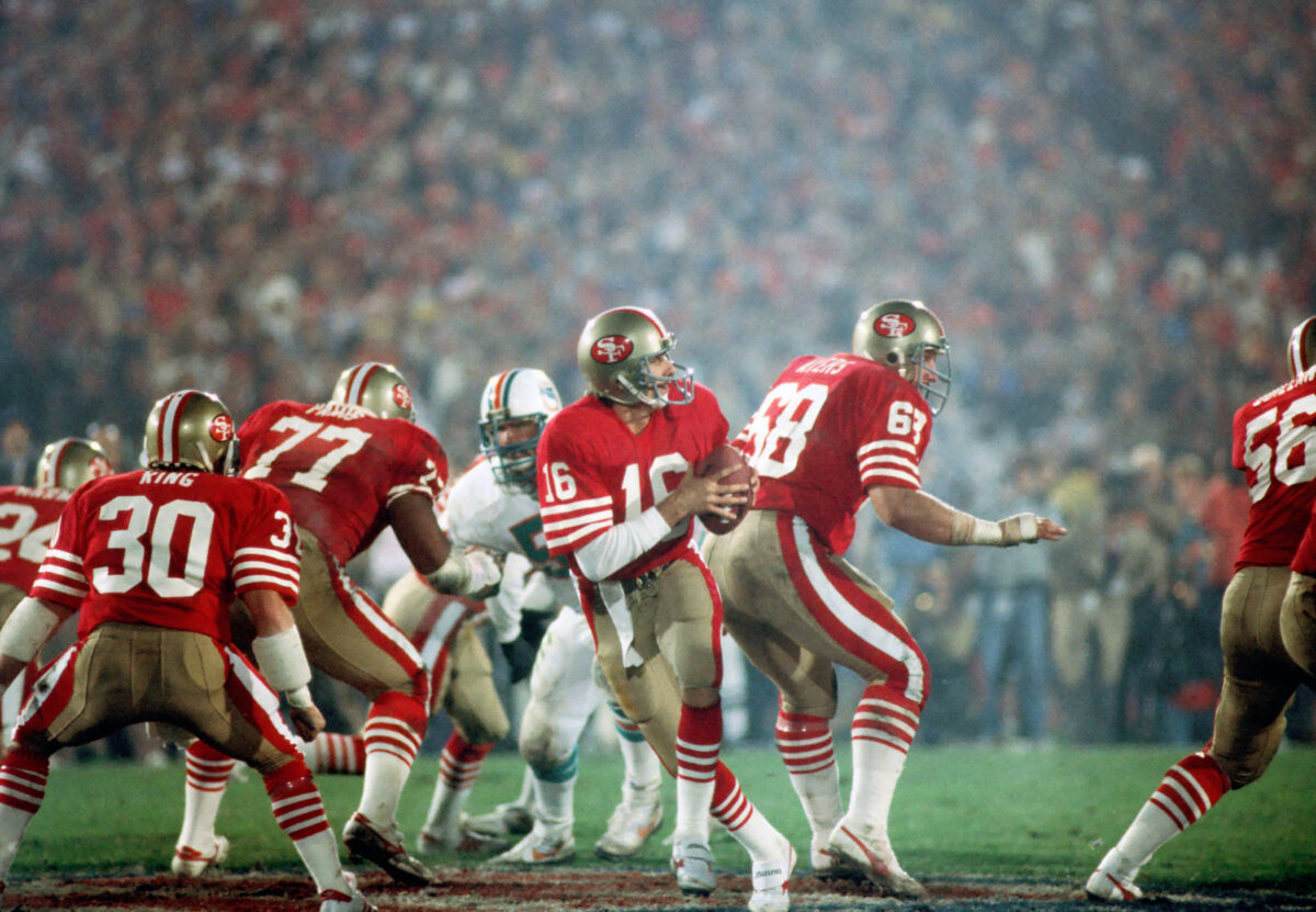 Take a look at Joe Montana’s Super Bowl memories