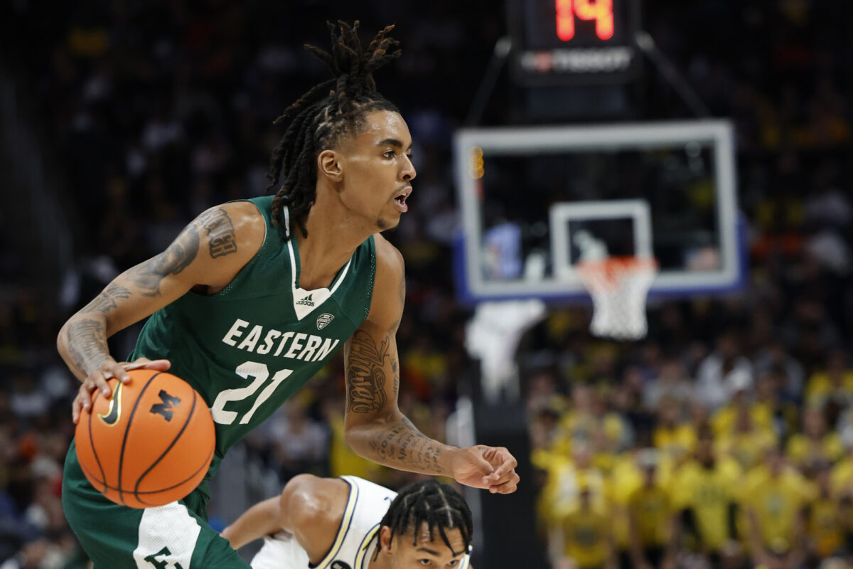 Emoni Bates went off with a ridiculous 29-straight points for Eastern Michigan in one half
