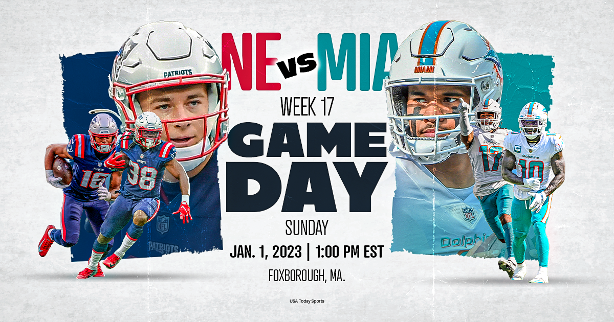 NFL games on TV today: Miami Dolphins vs. New England Patriots, live stream, channel, time, how to watch