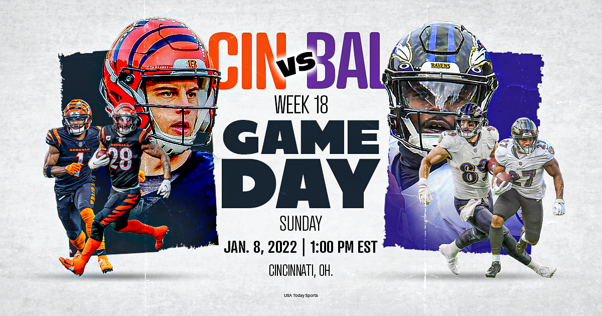 NFL games on TV today: Baltimore Ravens vs. Cincinnati Bengals, live stream, channel, time, how to watch