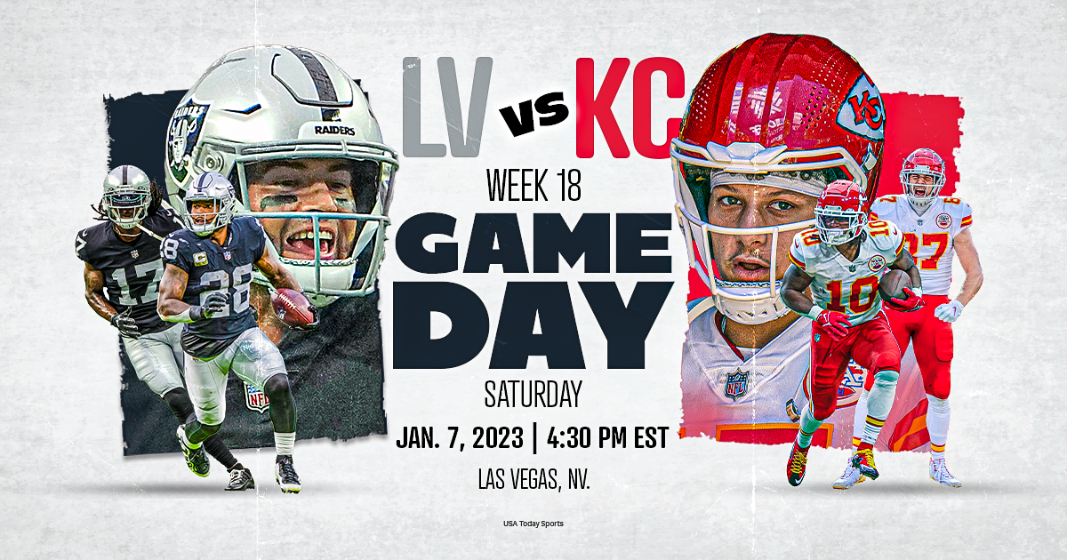 NFL games on TV today: Kansas City Chiefs vs. Las Vegas Raiders, live stream, channel, time, how to watch