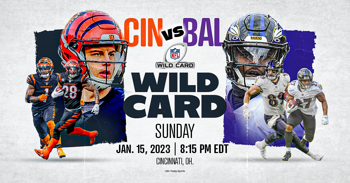 Baltimore Ravens vs. Cincinnati Bengals, live stream, TV channel, time, how to watch Wild Card