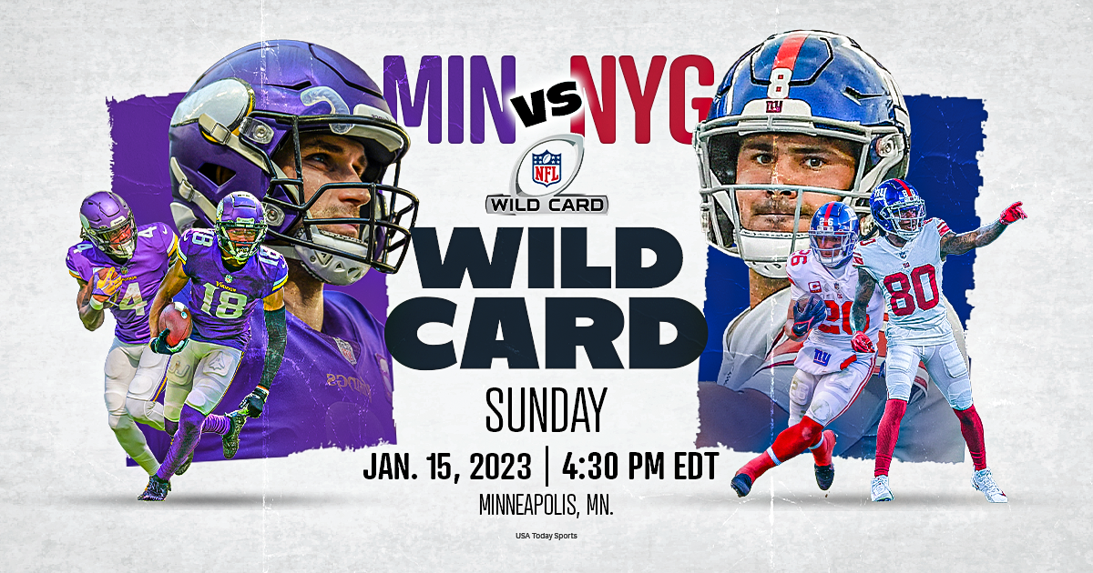 New York Giants vs. Minnesota Vikings, live stream, TV channel, time, how to watch Wild Card