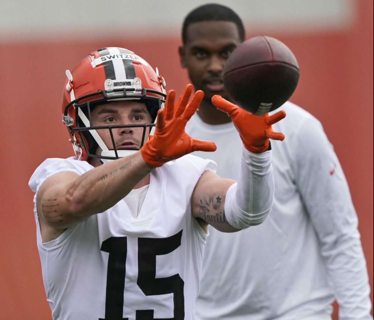 Former Browns WR Ryan Switzer named WR coach at Tulsa
