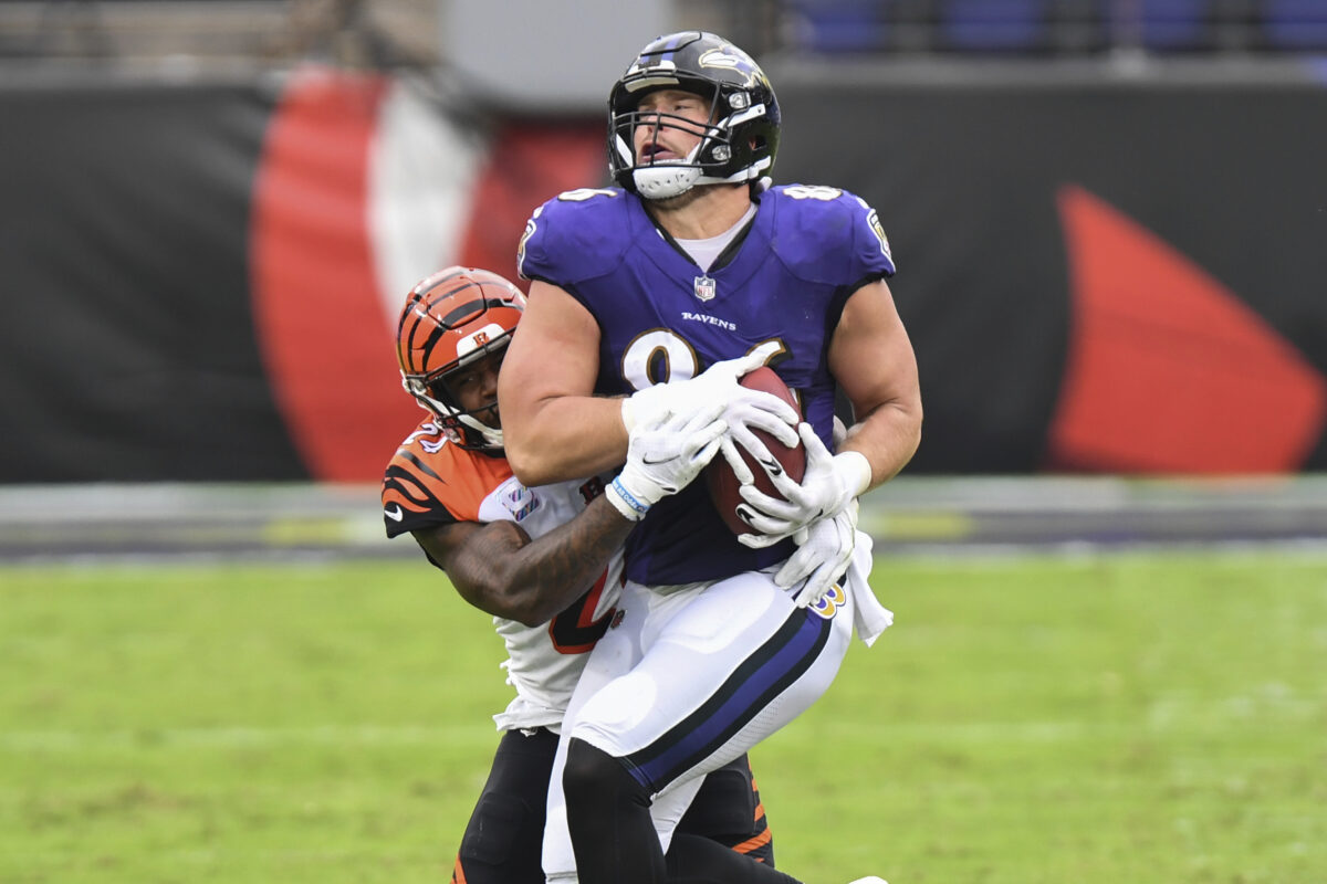 Ravens make six roster moves ahead of Week 18 vs. Bengals