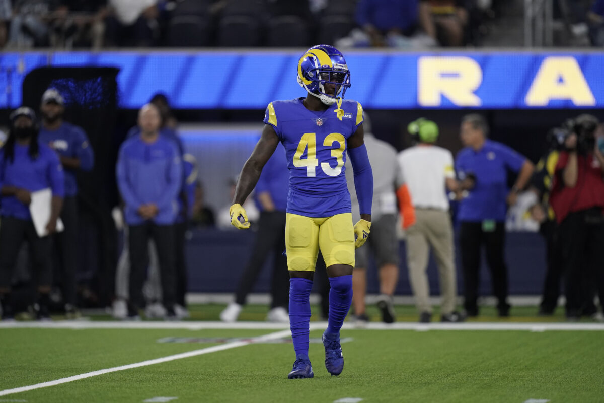 Rams rookie Russ Yeast in stable condition at hospital after suffering pulmonary contusion