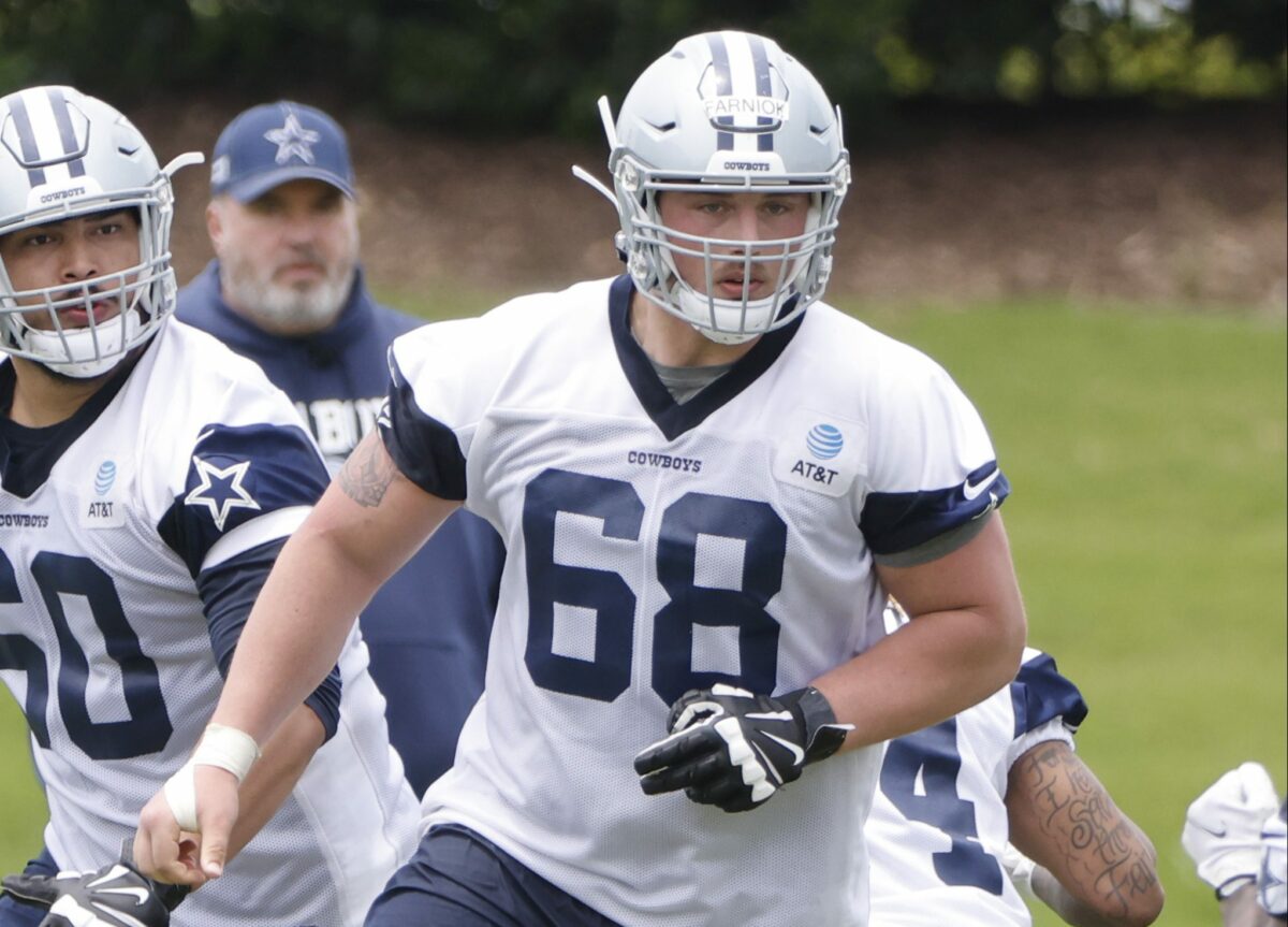 McCarthy: Cowboys OL Matt Farniok to have 21-day practice window activated Wednesday