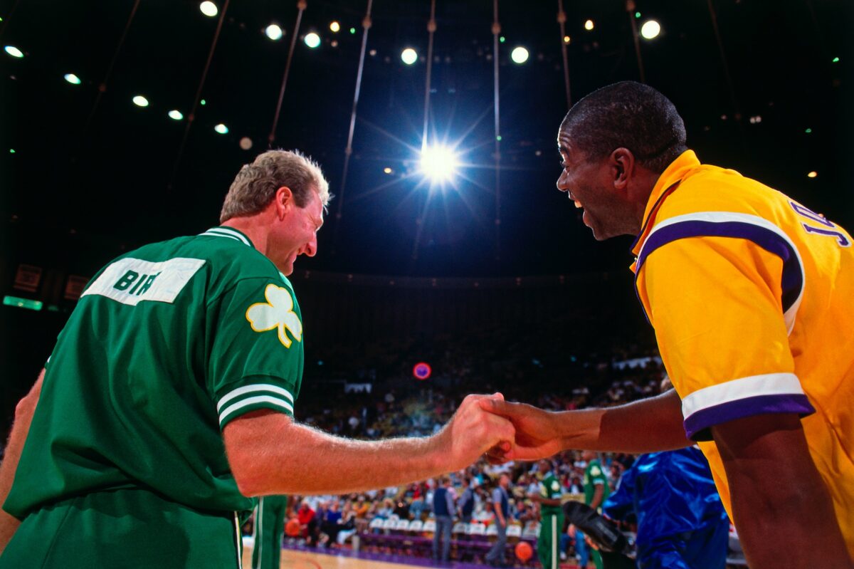 How the Los Angeles Lakers’ Magic Johnson and Boston Celtics’ Larry Bird revitalized a struggling NBA