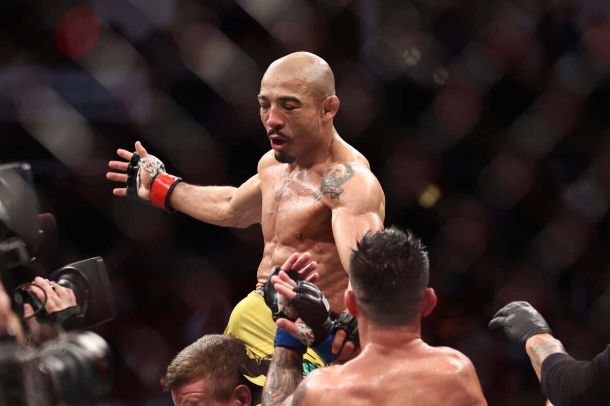 Jose Aldo to be inducted into UFC Hall of Fame, promotion announces