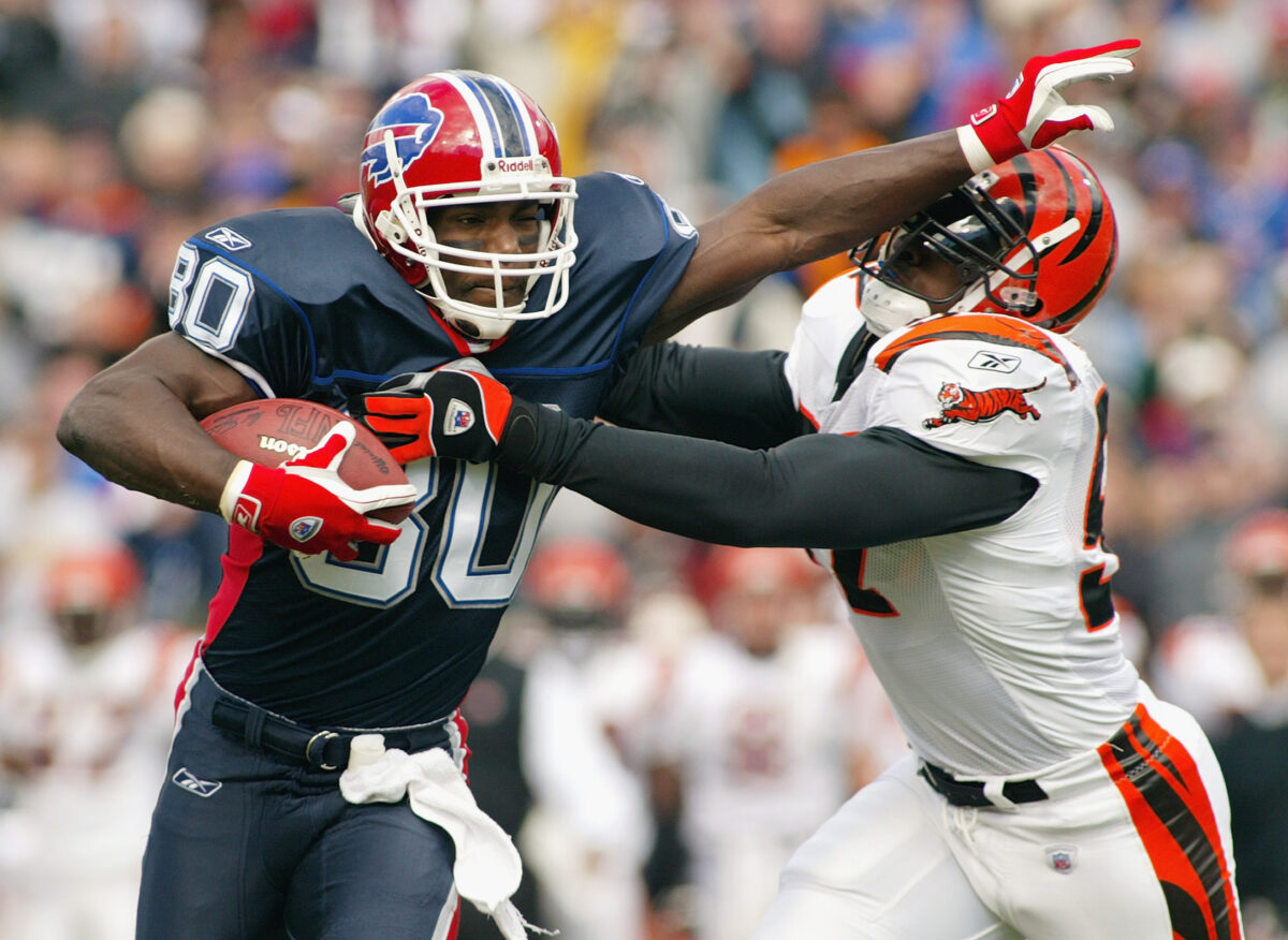 Eric Moulds named ‘Legend of the Game’ for Bills vs. Bengals