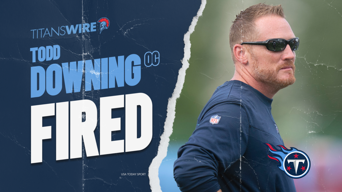 Titans fans elated after Todd Downing gets fired