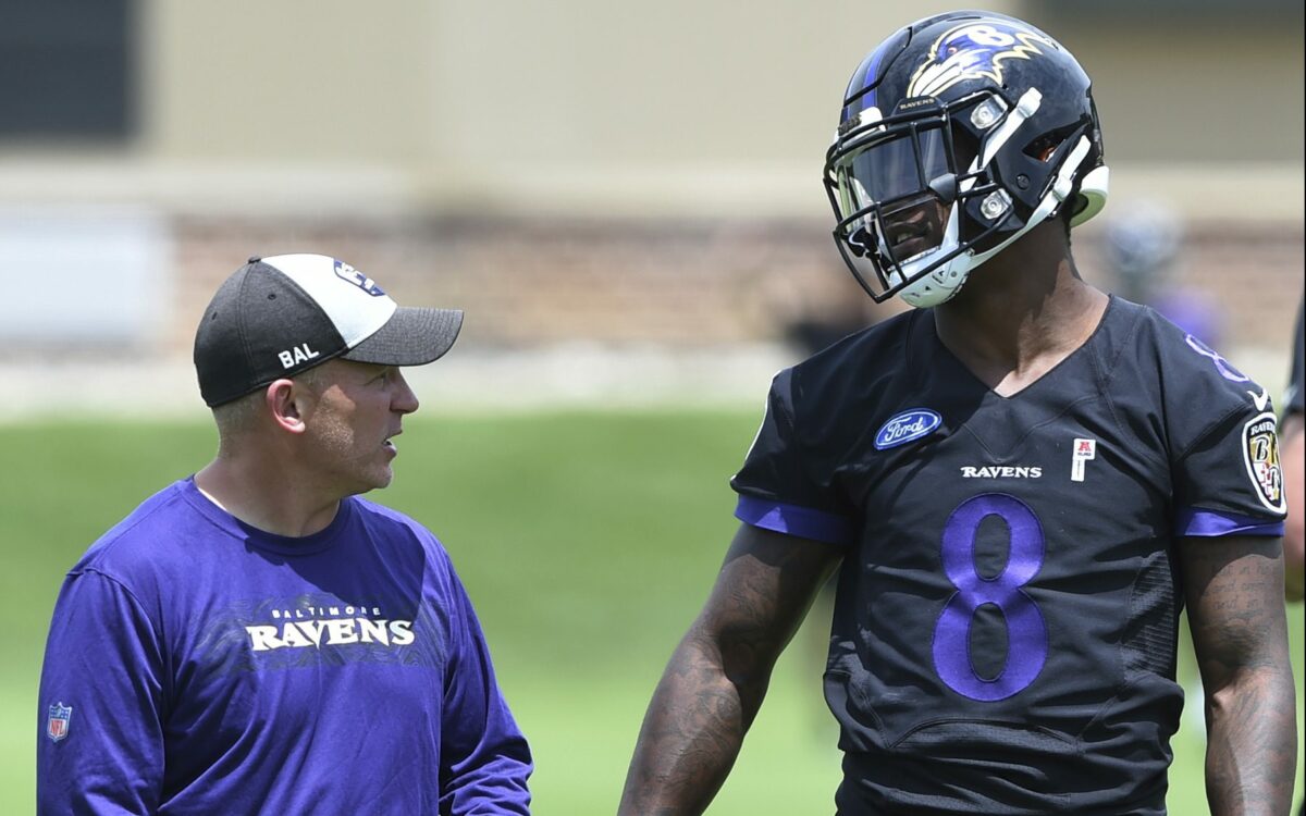 Ravens reportedly interview two internal candidates for vacant OC job