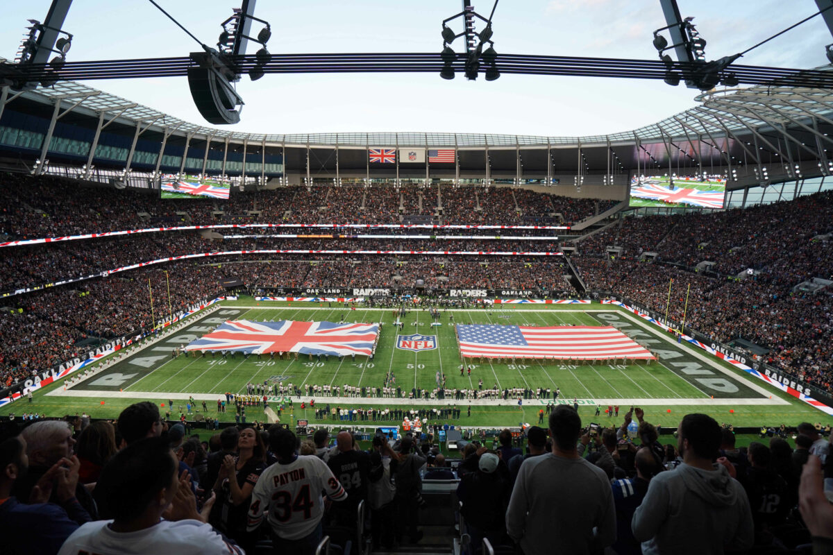 Raiders road opponents to play in London and Germany in 2023