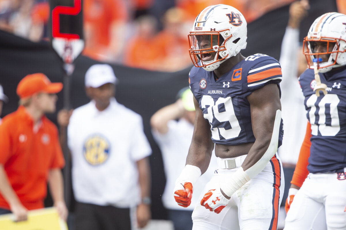 2023 NFL draft film room: Auburn EDGE Derick Hall