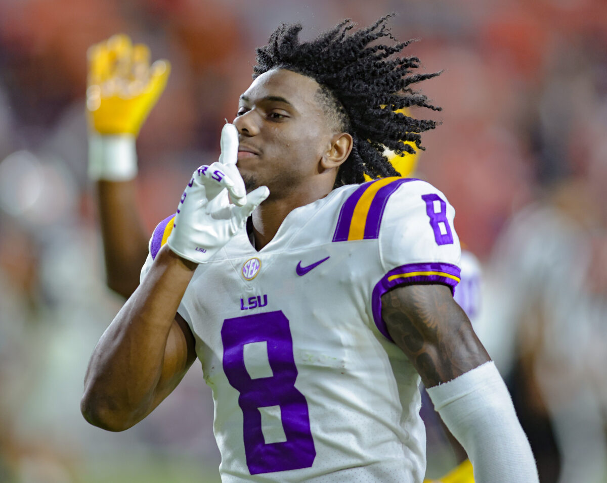 Weapons charge against LSU WR Malik Nabers reportedly dropped