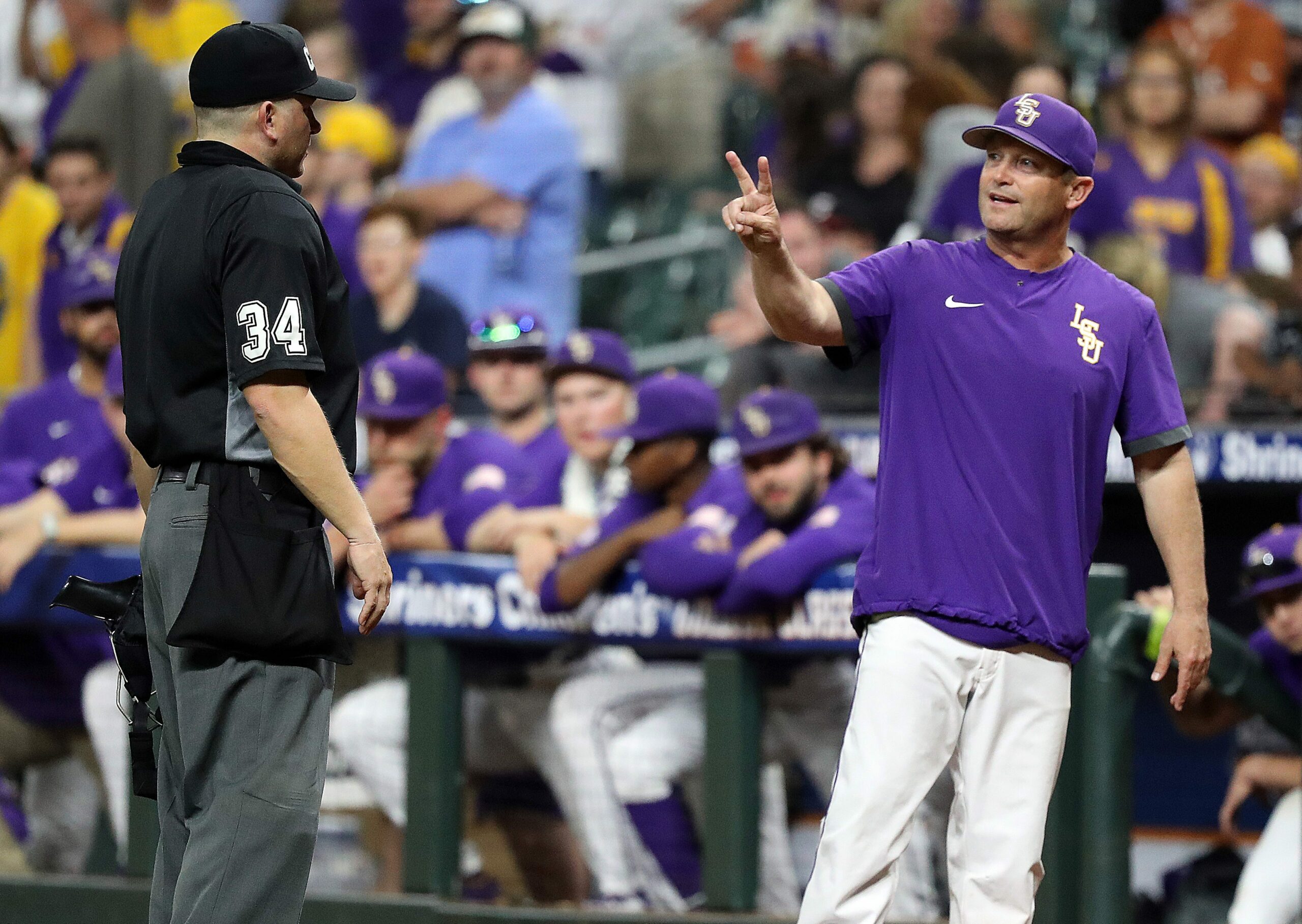 LOOK: LSU’s game vs. Kansas State ended with a hitting clock expiring, and baseball fans weren’t thrilled about it