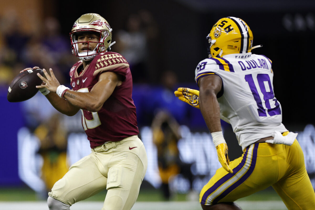 LSU-Florida State listed as the best Week 1 game in 2023 by On3