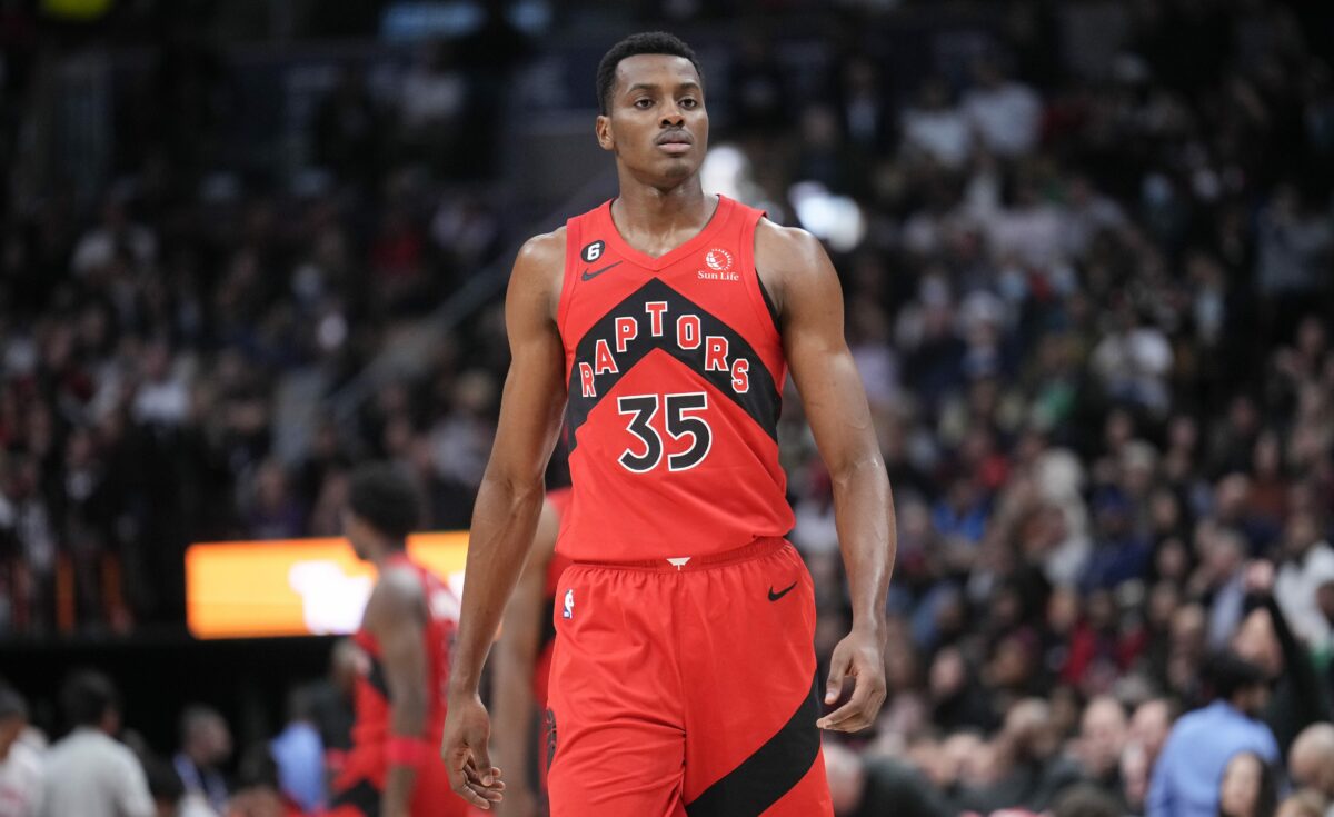 Raptors’ Christian Koloko registered another double-double in G League