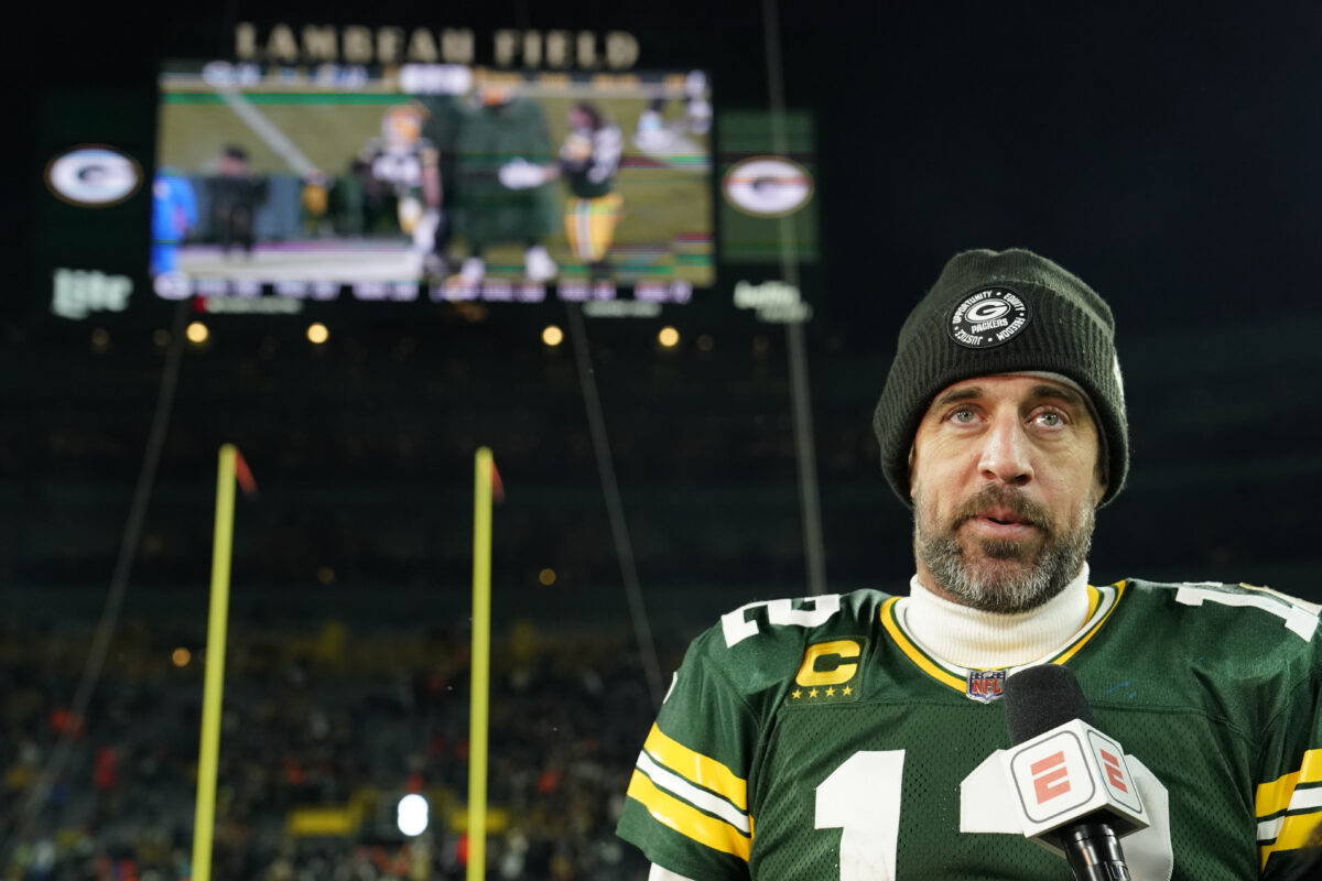 Aaron Rodgers: Top NFL reporters don’t have sources within inner circle