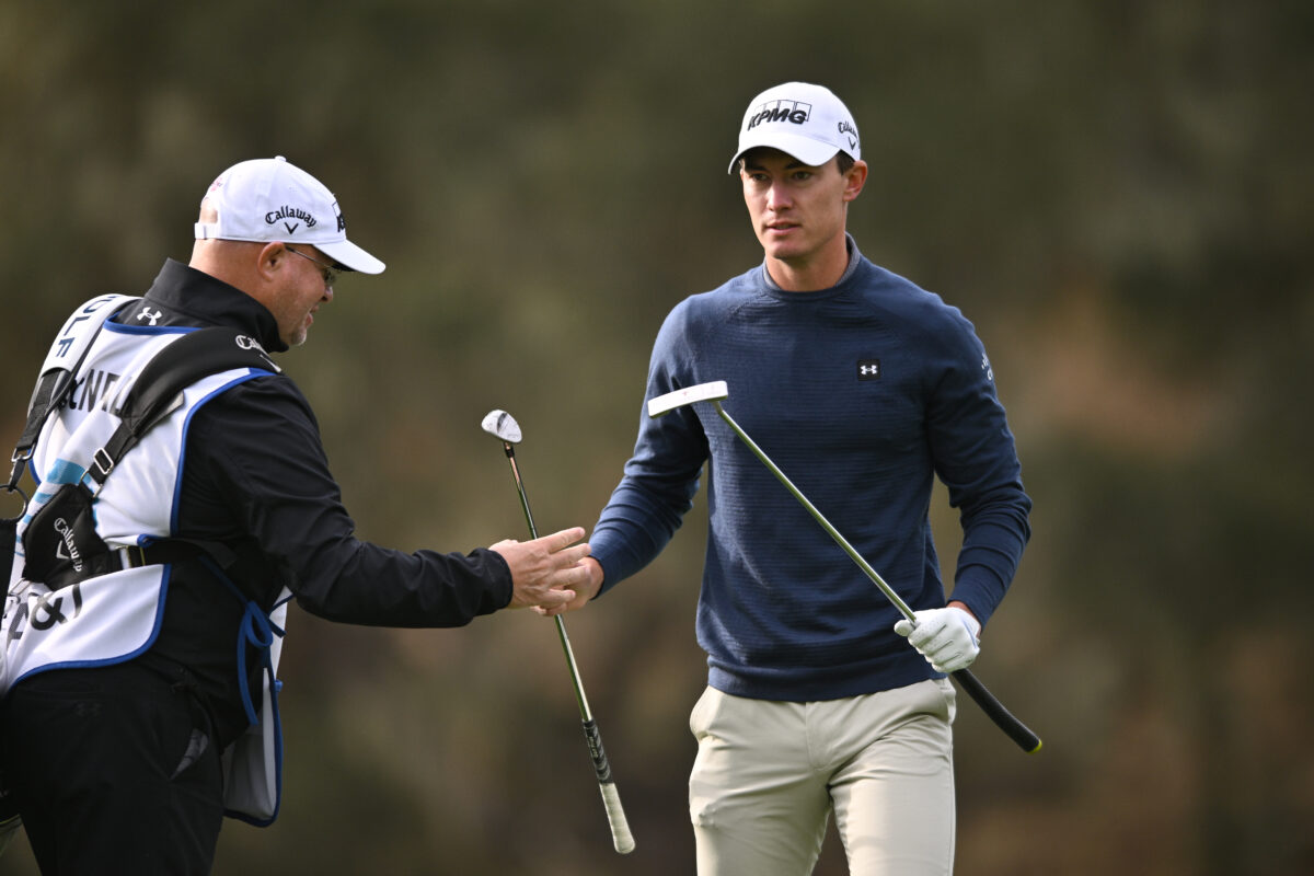 Maverick McNealy withdraws from the AT&T Pebble Beach Pro-Am nine holes into third round