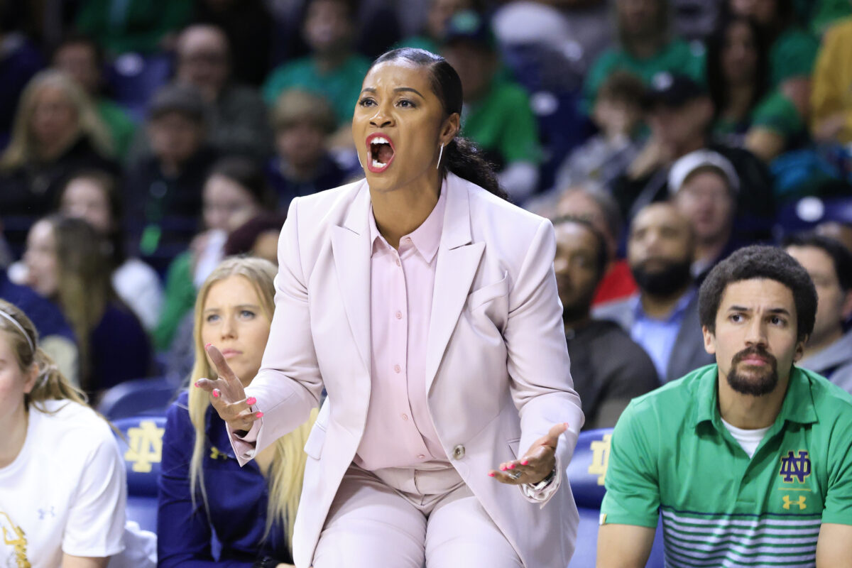Niele Ivey, Maddy Westbeld speak after loss to Duke knocks Irish out of first