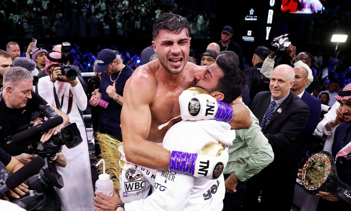 Photos: Tommy Fury’s split-decision victory over Jake Paul