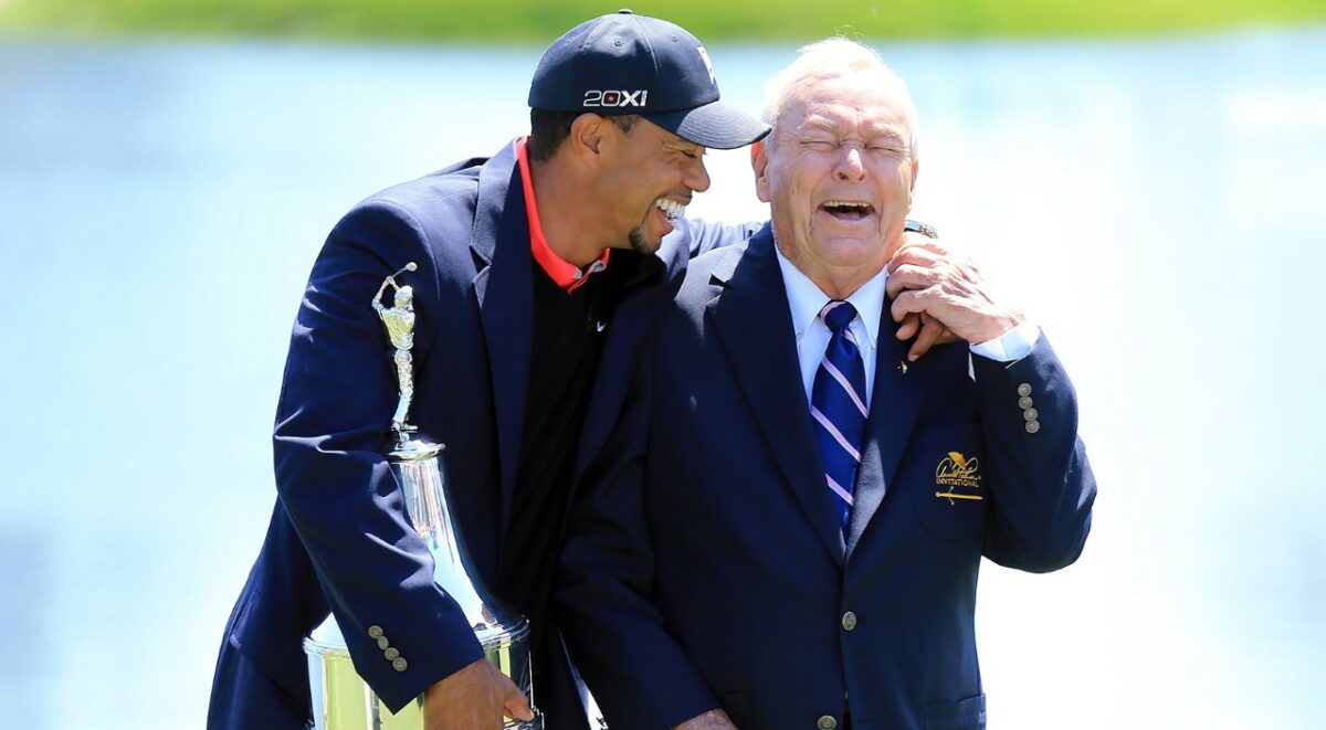 PGA Tour pros talk about meeting Arnold Palmer for the first time
