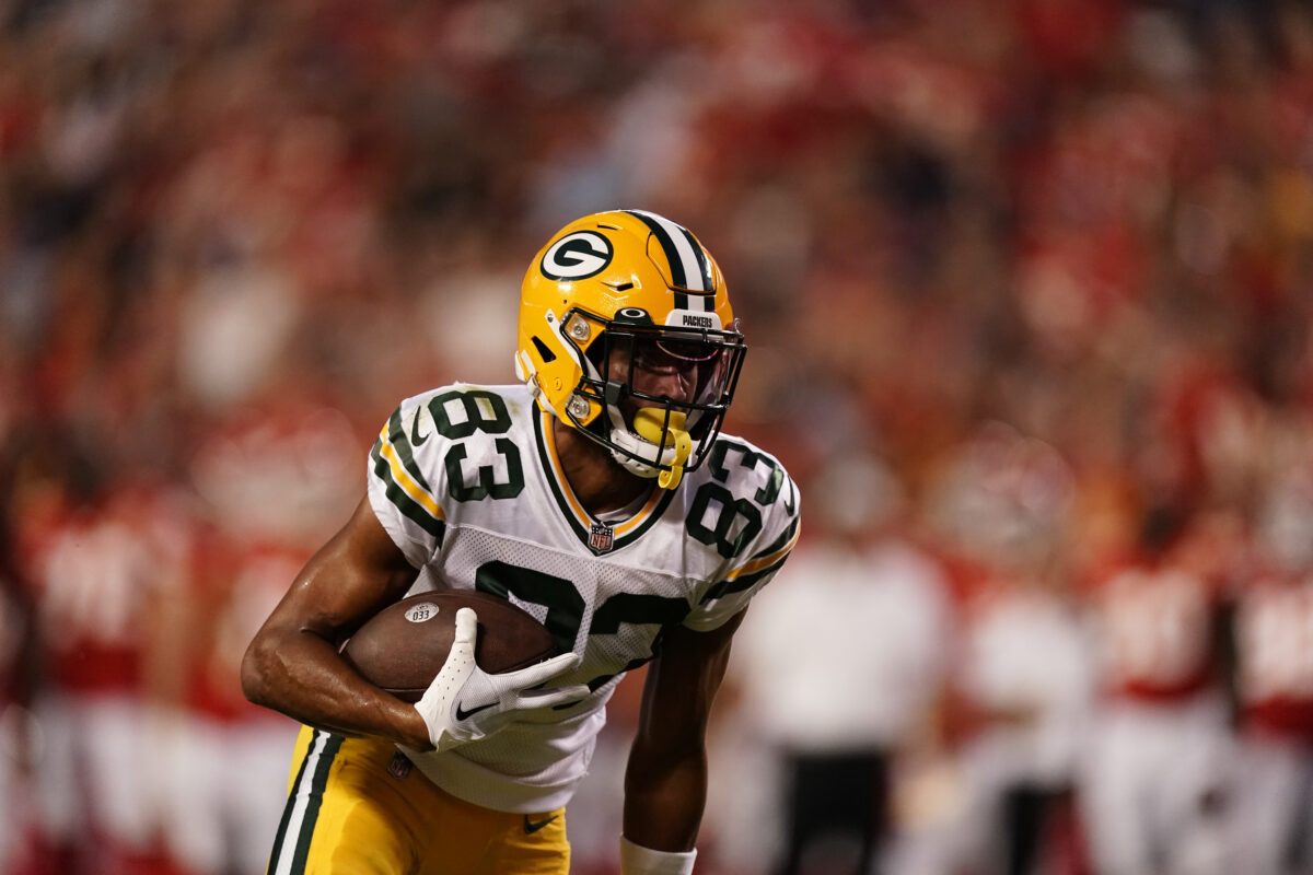 Packers rookie review: WR Samori Toure
