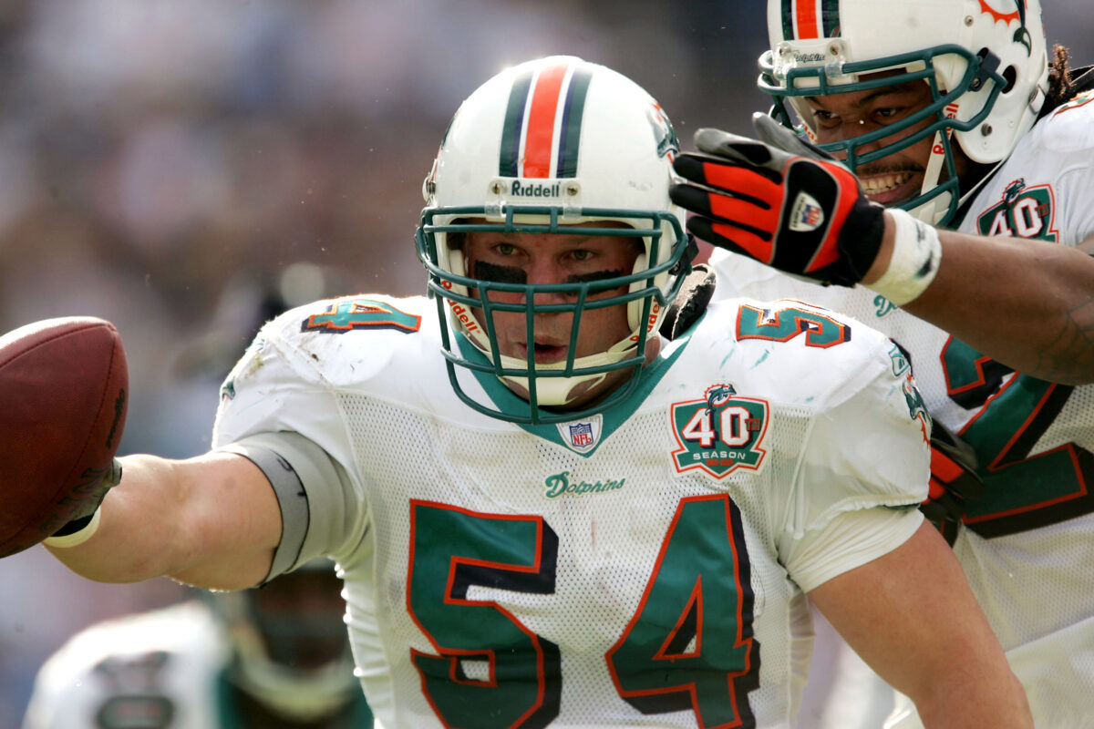 Drew Brees on Dolphins Hall of Fame linebacker Zach Thomas: ‘A rolling ball of butcher knives’